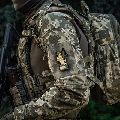 M-Tac Patch Tactical Girl #4 PVC Blonde
