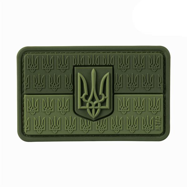 M-Tac Patch the flag of Ukraine with the coat of arms in relief PVC