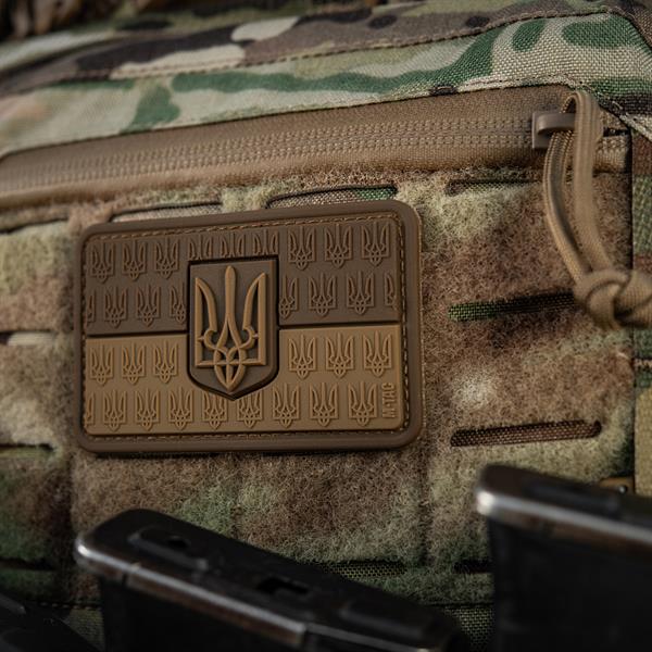 M-Tac Patch the flag of Ukraine with the coat of arms in relief PVC