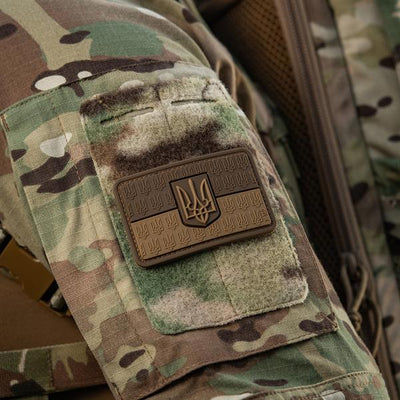 M-Tac Patch the flag of Ukraine with the coat of arms in relief PVC