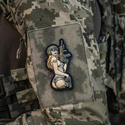 M-Tac Patch Tactical Girl #4 PVC