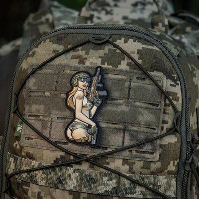 M-Tac Patch Tactical Girl #4 PVC