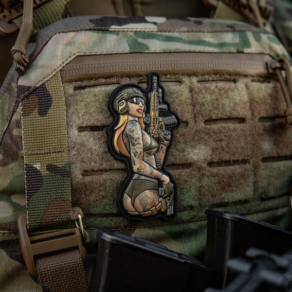 M-Tac Patch Tactical Girl #4 PVC