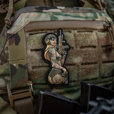 M-Tac Patch Tactical Girl #4 PVC