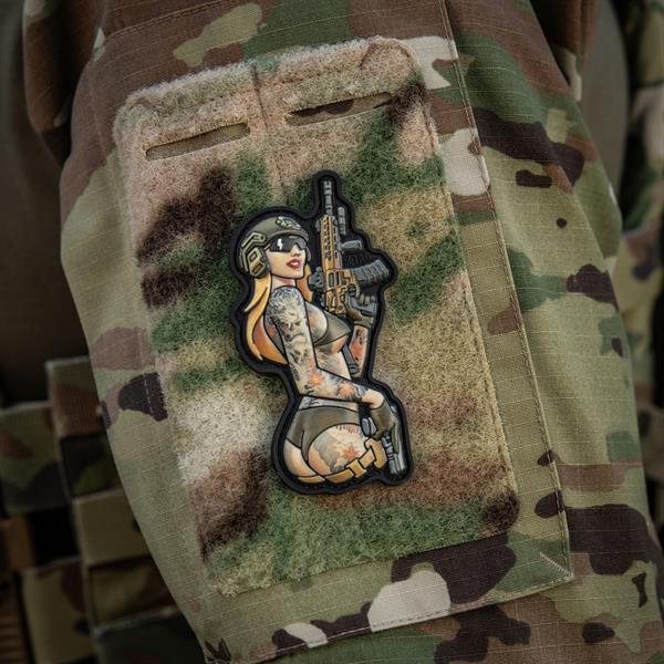 M-Tac Patch Tactical Girl #4 PVC