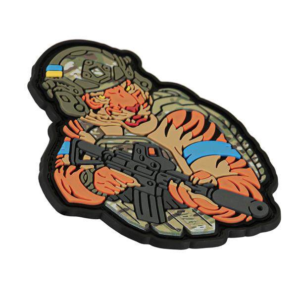 M-Tac patch Tiger Blue tape PVC MM14