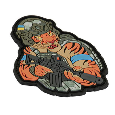 M-Tac patch Tiger Blue tape PVC MM14