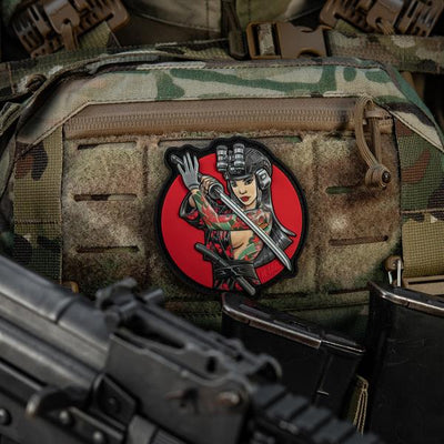 M-Tac patch Tactical girl #3 Watterfall  PVC
