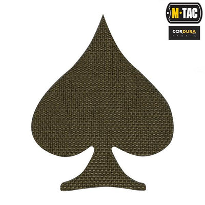M-Tac patch Spades Laser Cut Black