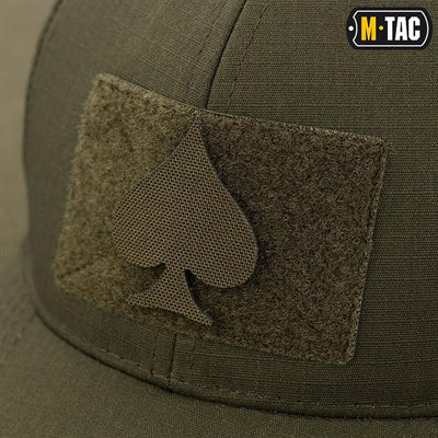 M-Tac patch Spades Laser Cut Black