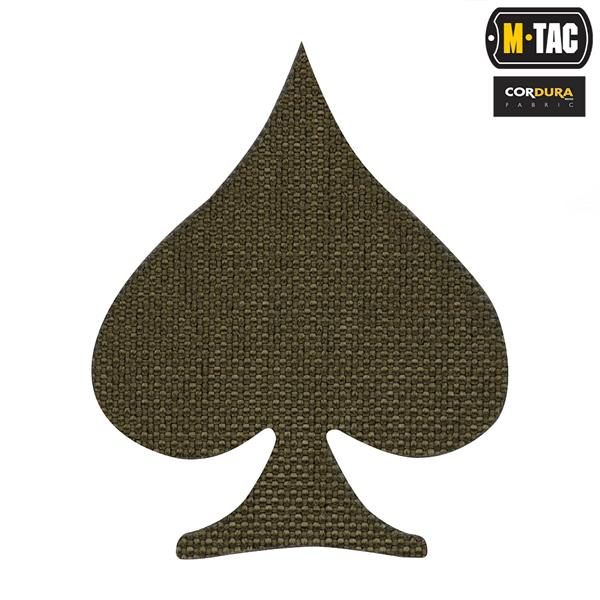 M-Tac patch Spades Laser Cut Black