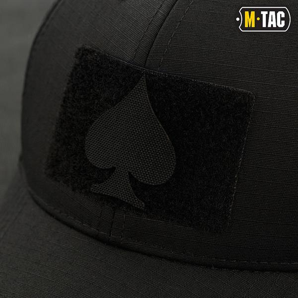 M-Tac patch Spades Laser Cut Black