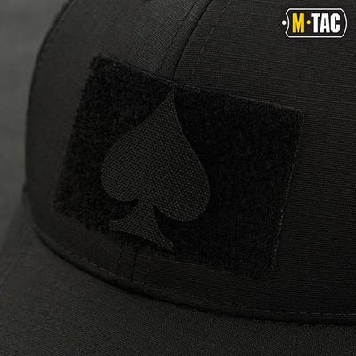M-Tac patch Spades Laser Cut Black