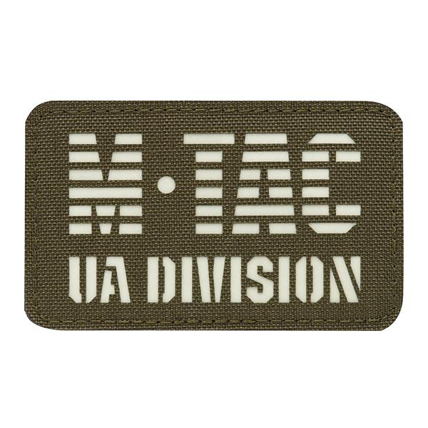 M-Tac patch UA Division Laser Cut Coyote/GID