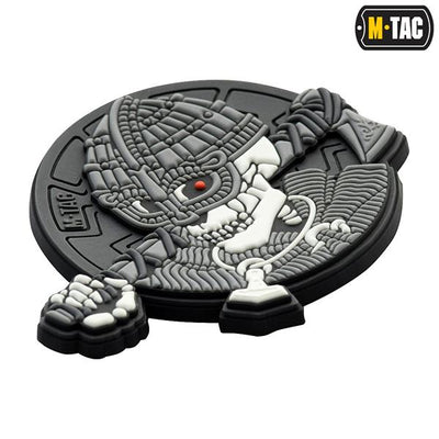 M-Tac patch Undead Viking 3D PVC Grey