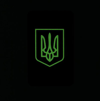 M-Tac Patch Ukrainian Flag Witch Coat of Arms ( 80x50mm ) Vertical