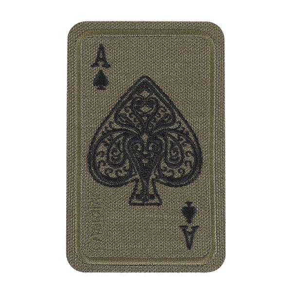 M-Tac patch Ace Of Spades (Embroidery) Ranger Green
