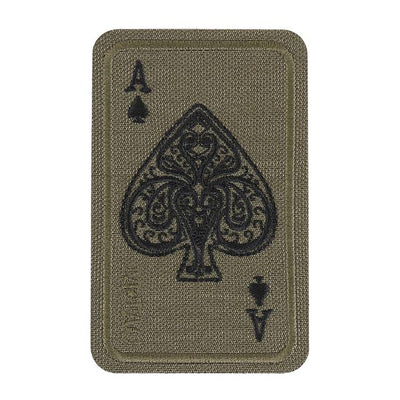 M-Tac patch Ace Of Spades (Embroidery) Ranger Green