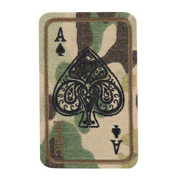 M-Tac patch Ace Of Spades (Embroidery) Ranger Green