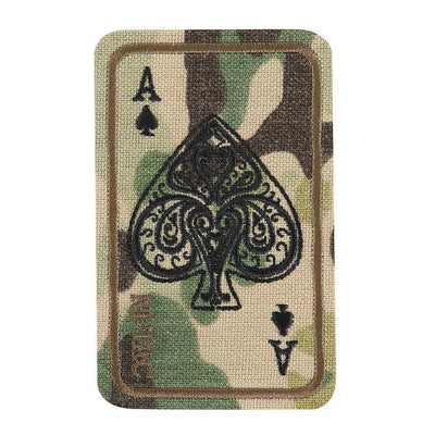 M-Tac patch Ace Of Spades (Embroidery) Ranger Green