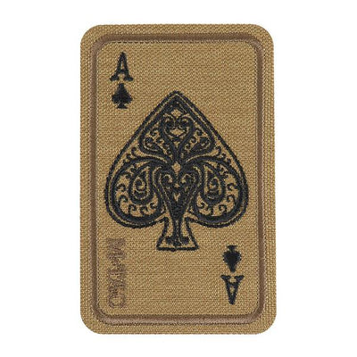 M-Tac patch Ace Of Spades (Embroidery) Ranger Green