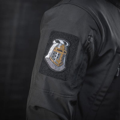 M-Tac patch Wolf (Embroidery) Black