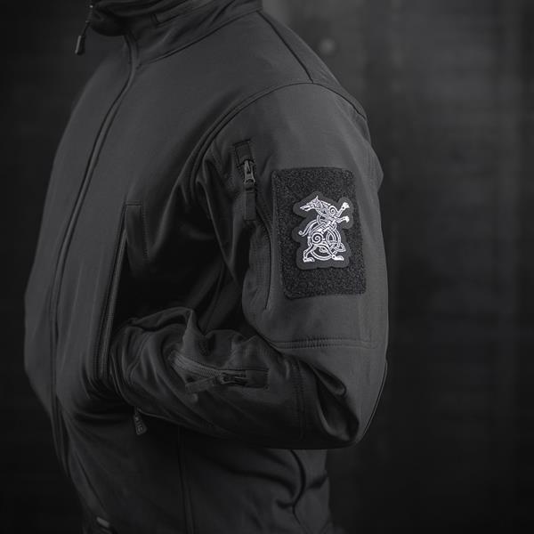 M-Tac patch Wolf (Embroidery) Black