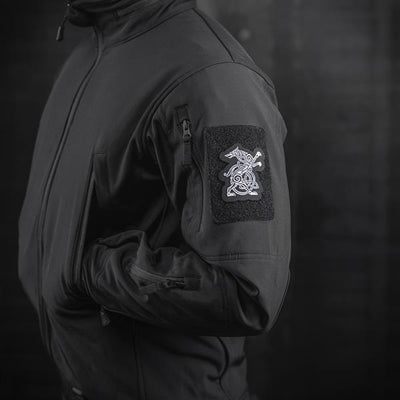 M-Tac patch Wolf (Embroidery) Black