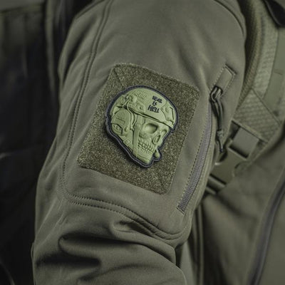 M-Tac Patch War is Hell 3D PVC Coyote