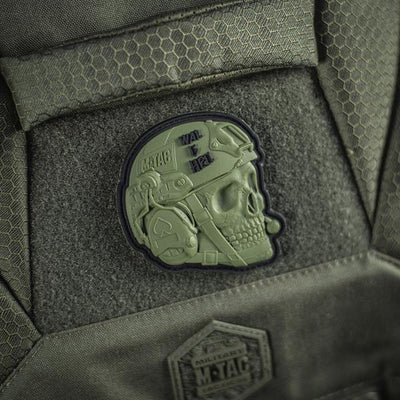 M-Tac Patch War is Hell 3D PVC Coyote