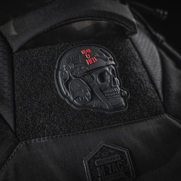 M-Tac Patch War is Hell 3D PVC Coyote