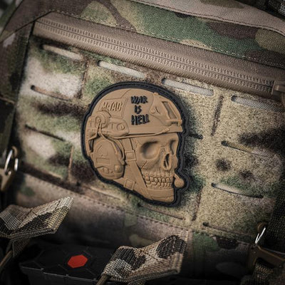 M-Tac Patch War is Hell 3D PVC Coyote