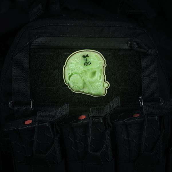 M-Tac Patch War is Hell 3D PVC Coyote