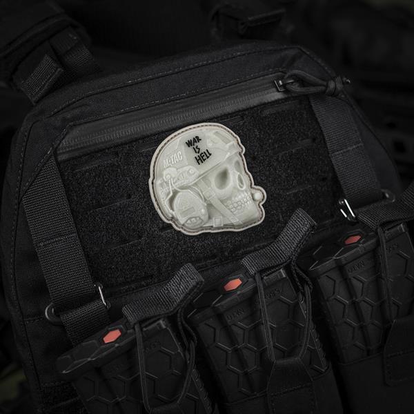M-Tac Patch War is Hell 3D PVC Coyote