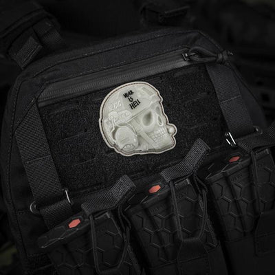 M-Tac Patch War is Hell 3D PVC Coyote