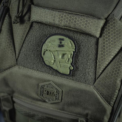 M-Tac Patch War is Hell 3D PVC Coyote