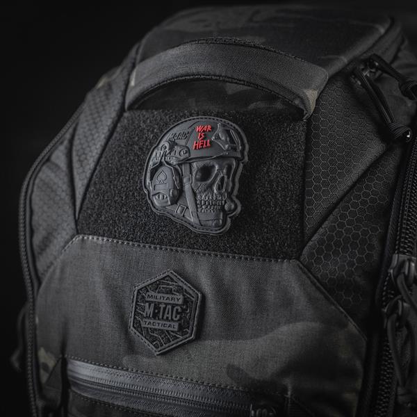 M-Tac Patch War is Hell 3D PVC Coyote