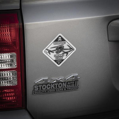 M-Tac Sticker Drone Zone Reflective Small
