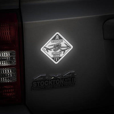 M-Tac Sticker Drone Zone Reflective Small