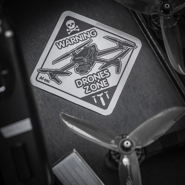 M-Tac Sticker Drone Zone Reflective Small