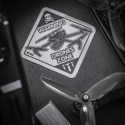 M-Tac Sticker Drone Zone Reflective Small