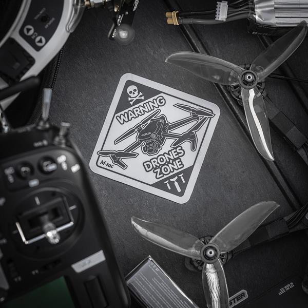 M-Tac Sticker Drone Zone Reflective Small