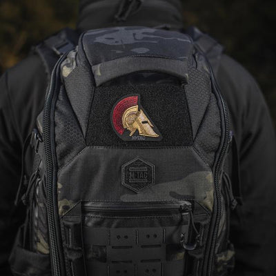 M-Tac Patch Spartan Helmet (Embroidery)Black
