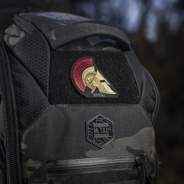 M-Tac Patch Spartan Helmet (Embroidery)Black