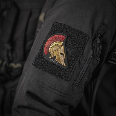 M-Tac Patch Spartan Helmet (Embroidery)Black