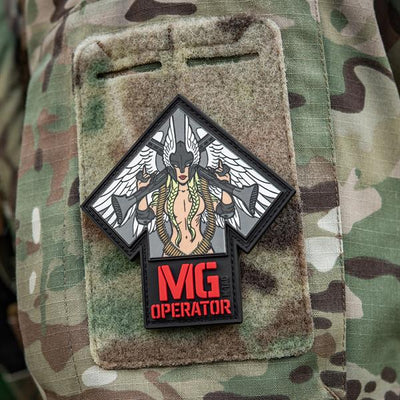 M-Tac Patch MG Operator Print PVC