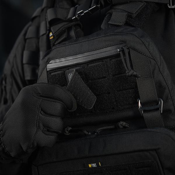 M-Tac patch AR-15 American Rifle (80x50 mm) Black/GID