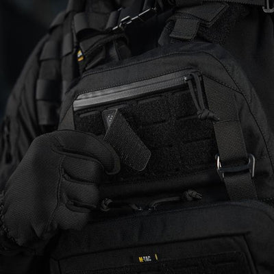M-Tac patch AR-15 American Rifle (80x50 mm) Black/GID