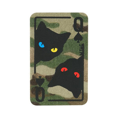M-Tac patch Queen of spades Coyote/Black