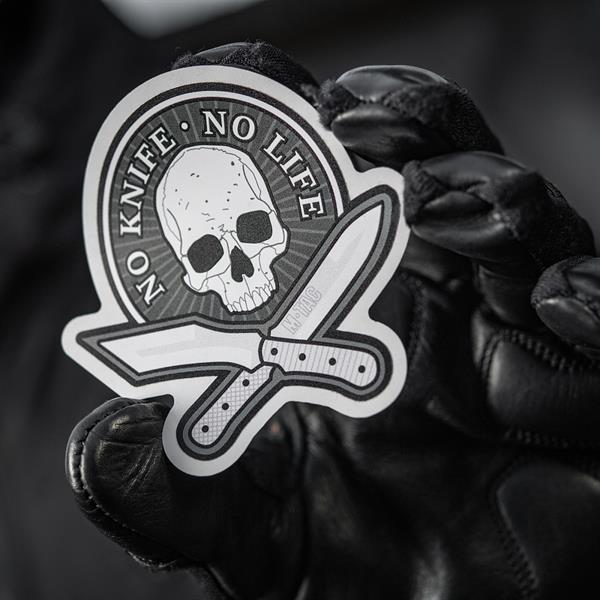 M-Tac Sticker No Knife-No Life Reflective